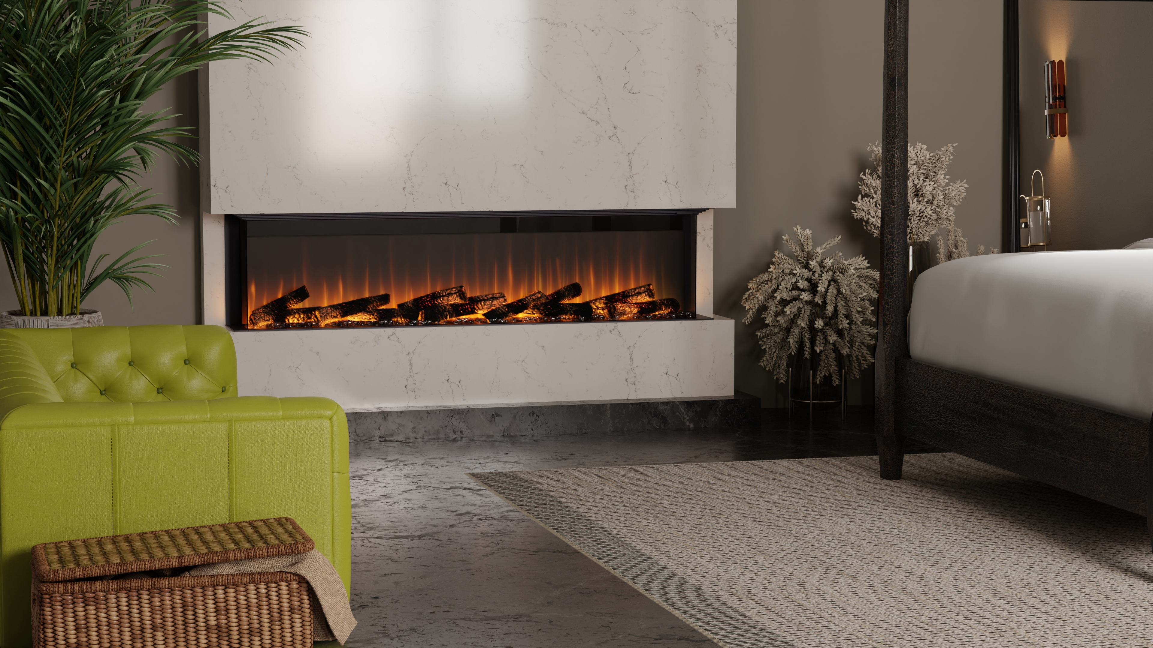 Dimplex linear electric fireplaces