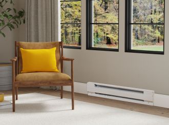 Element Baseboard Living Room