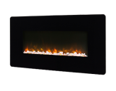 Wall mounted fireplaces