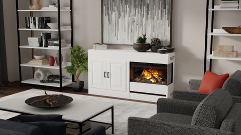 Optimyst Aura Electric Fireplace