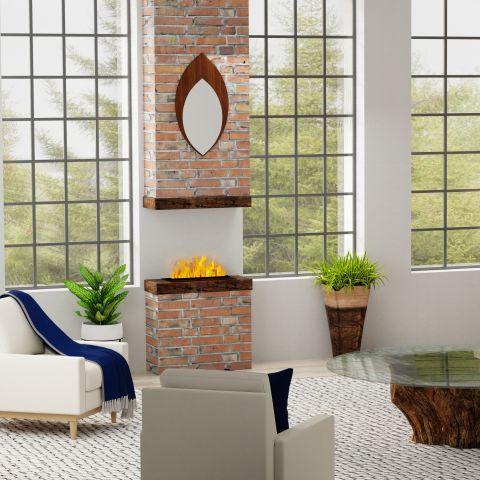 Optimyst RGB Cassette Electric Water Vapor Fireplace