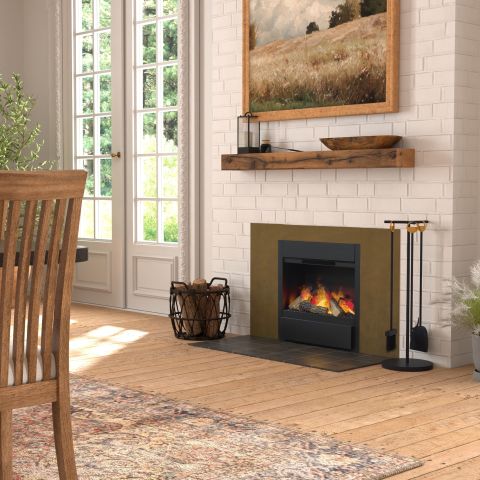 Optimyst Revive Electric Water Vapor Fireplace Mobile